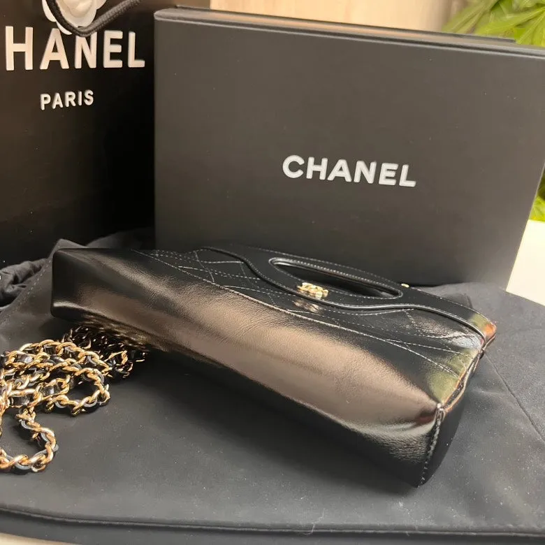 – Bag Chanel Black Leather Body Cross Discounted Impressive variety Quilted