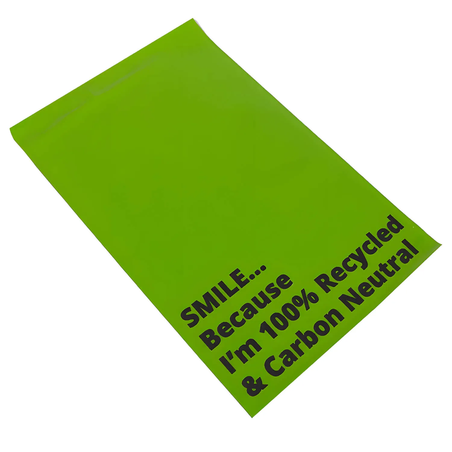 10x14 Inch Green Plastic Postage Bags - Mailing Bags for Parcels