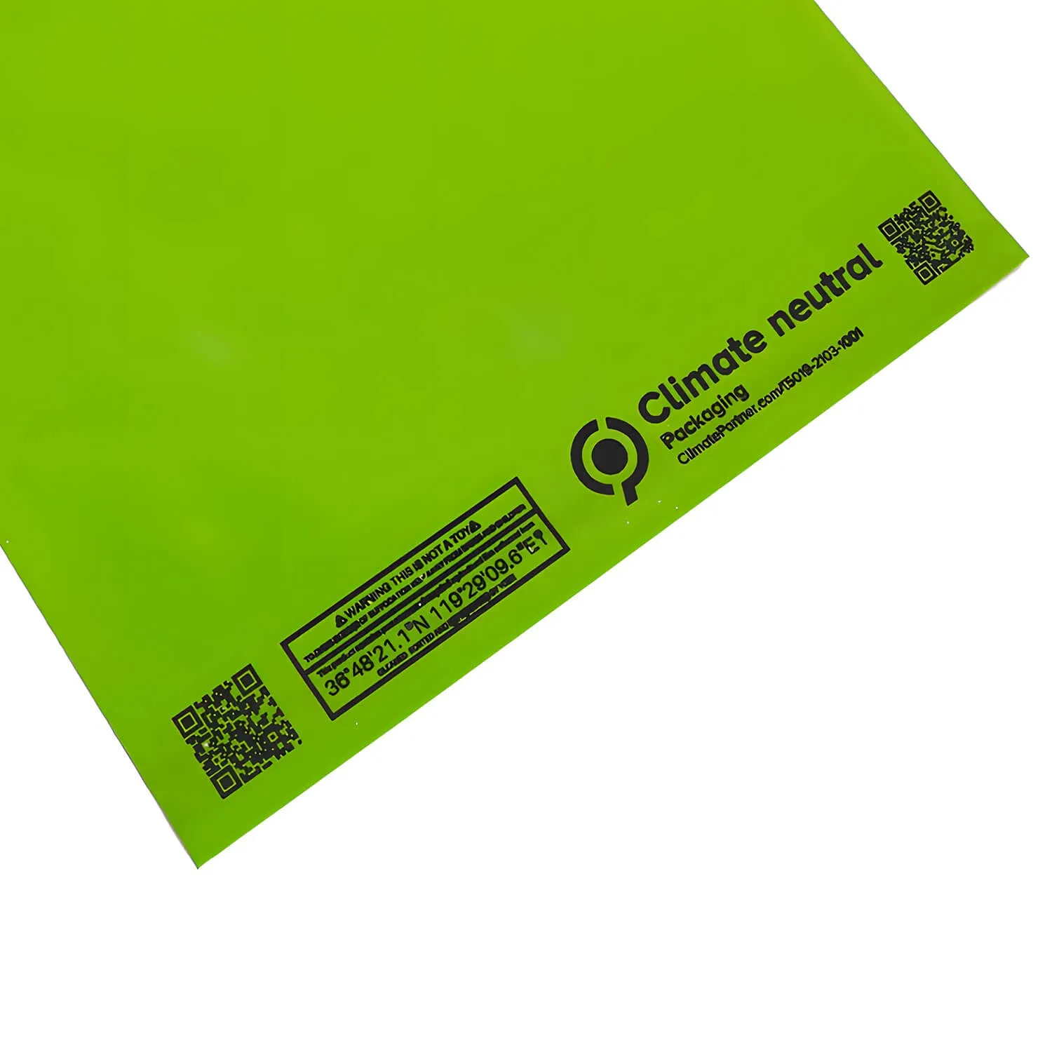 10x14 Inch Green Plastic Postage Bags - Mailing Bags for Parcels