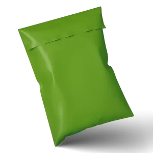 15x18 Inch Green Plastic Postage Bags - Mailing Bags for Parcels