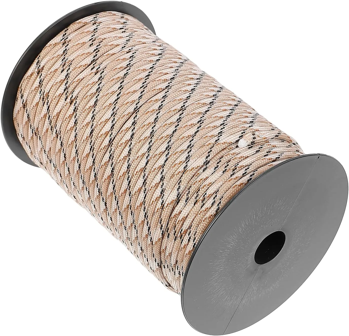 1roll Sturdy -Grade Rescue Rope Outdoor Safety Cord for Camping Climbing and Gear Binding Desert Camouflage Wear-Resistant High-Durability Design