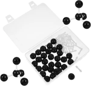 1set Molecular Structure Model Kit Graphite Teaching Tool for Students Teachers for Classroom Lab Use