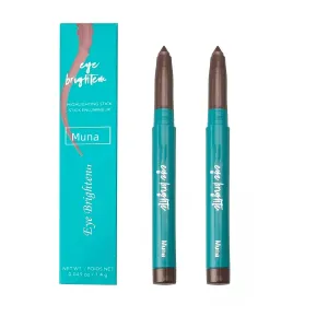 2 Pack Eye Thrive Eye Shadow Stick Long Lasting Waterproof Glitter Highlighting Eye Stick (Muna, 1.4g/0.049oz)