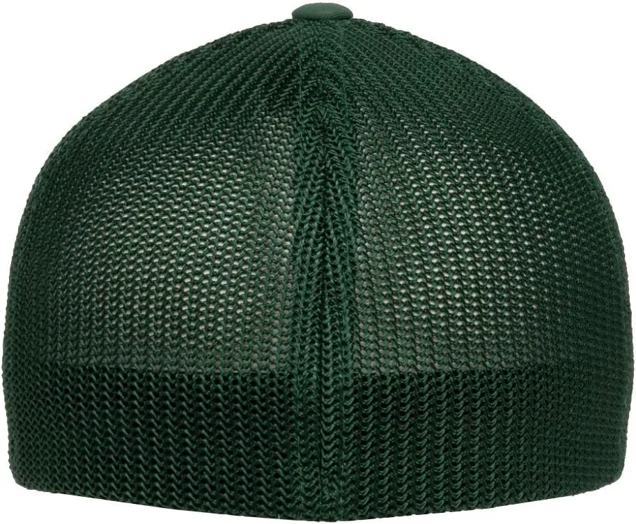2019 2020 Bullitt Ford Mustang Outline Design Flexfit Trucker Mesh Fitted Cap