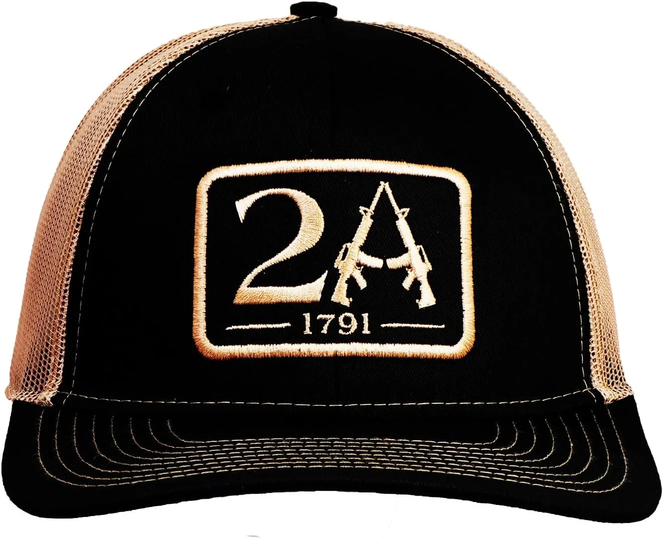 2A 1791 Snap Cap Second Amendment, Men Women Classic Mesh-Back Design Outdoor Everyday Wear All-Season Perfect for Gifting