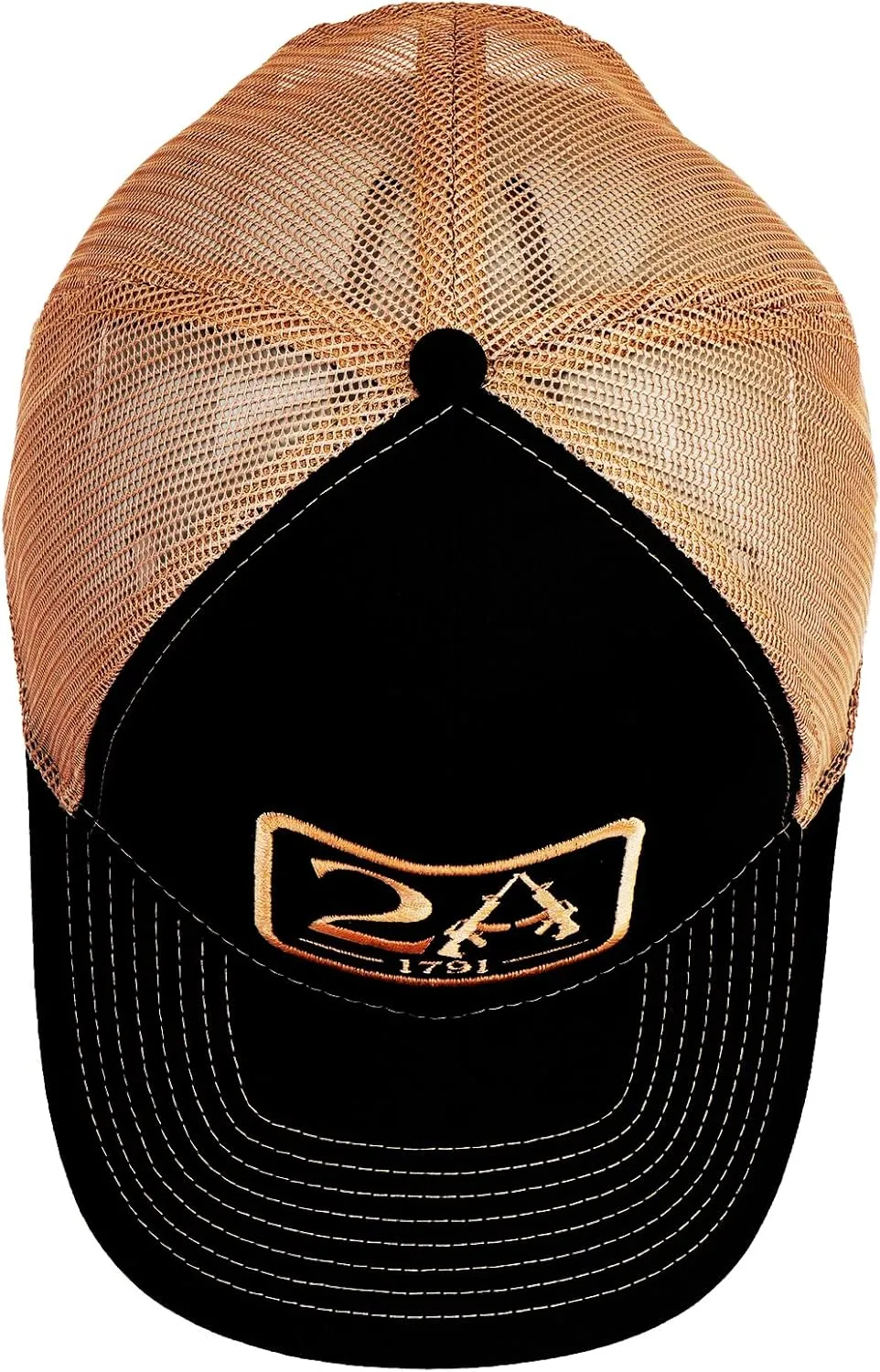 2A 1791 Snap Cap Second Amendment, Men Women Classic Mesh-Back Design Outdoor Everyday Wear All-Season Perfect for Gifting