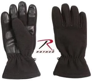 3470 Micro Fleece All Weather Gloves (Small, Black)
