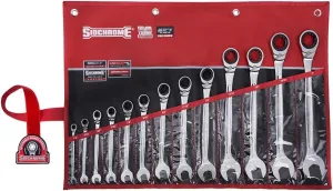 467 Pro Series A/F Geared Spanner 13-Piece Set in Wallet