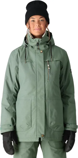 686 Women's Spirit Insulated Jacket - 2-Layer Fabric Design with Faux Fur and Satin Lining - Water & Weather Resistant