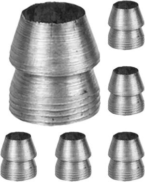 6pcs Axe Wedge Iron Replacement Wedge for Hammer Axe Handles Gardening Tools for Pruning Chopping and Trimming Reinforced Design for Enhanced Stability