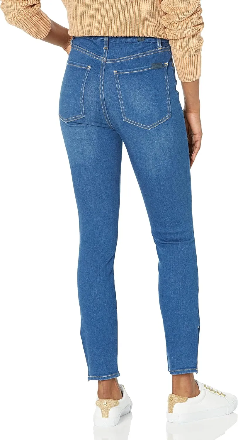 7 For All Mankind Women's Ultra High Rise Skinny Ankle Jeans