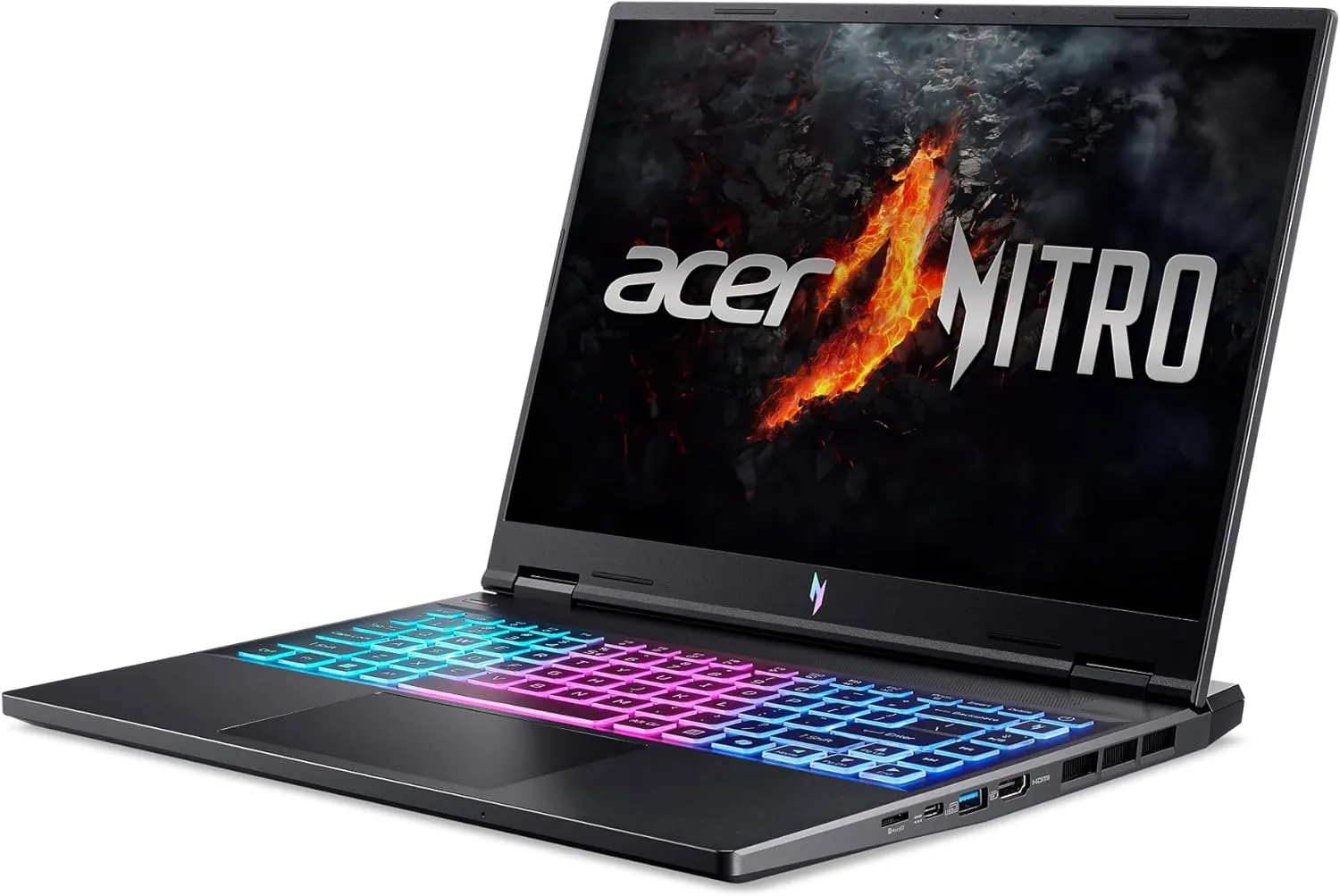 Acer Nitro 14 Gaming Laptop | AMD Ryzen 7 8845HS Octa-Core AI Capable Processor | NVIDIA GeForce RTX 4060 Laptop GPU | 14.5" WUXGA IPS 120Hz Display | 16GB LPDDR5X | 512GB SSD | WiFi 6E | AN14-41-R74Z