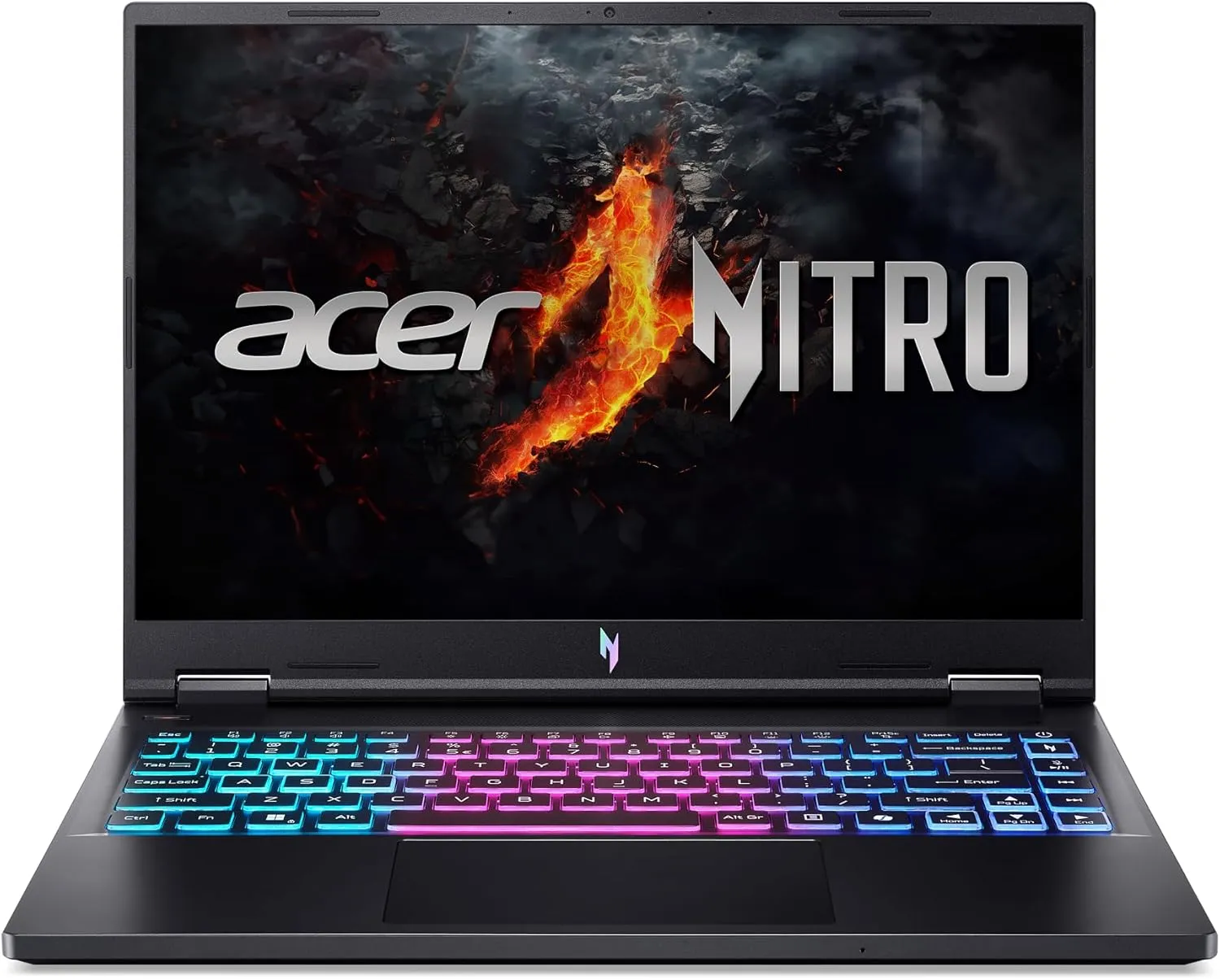 Acer Nitro 14 Gaming Laptop | AMD Ryzen 7 8845HS Octa-Core AI Capable Processor | NVIDIA GeForce RTX 4060 Laptop GPU | 14.5" WUXGA IPS 120Hz Display | 16GB LPDDR5X | 512GB SSD | WiFi 6E | AN14-41-R74Z