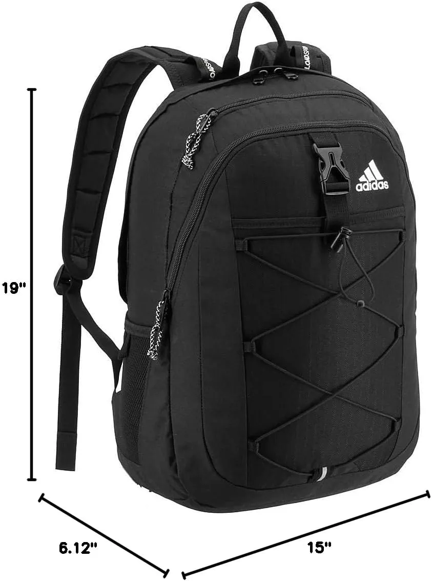 adidas Ultimate ID Backpack, Black/White, One Size