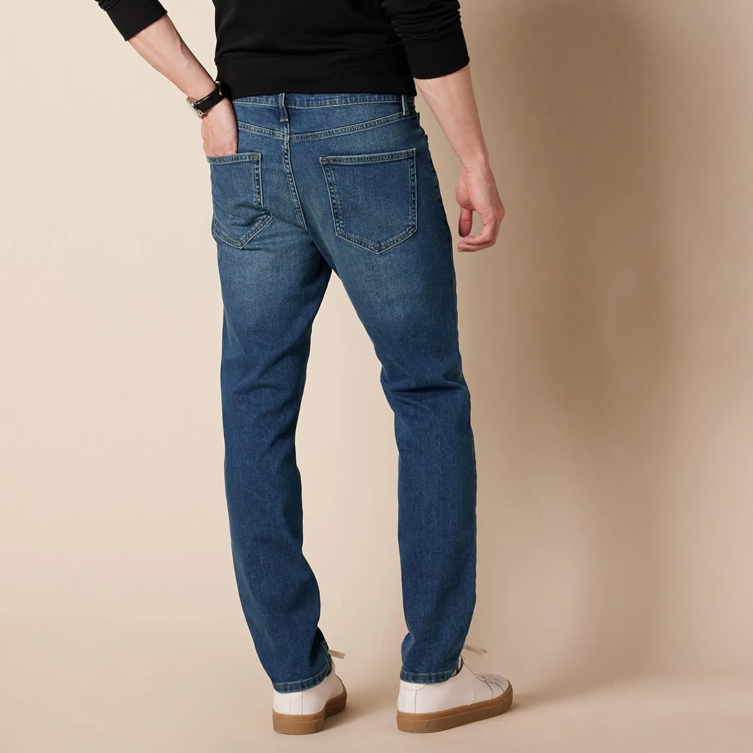 Amazon Essentials Men's Slim-Fit Comfort Stretch Jeans (Previously Goodthreads)