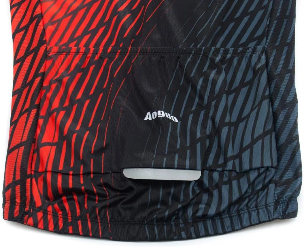 Aogda Sleeveless Cycling Jerseys Men Bike Shirts Biking Vest Clothing Bicycle Tops
