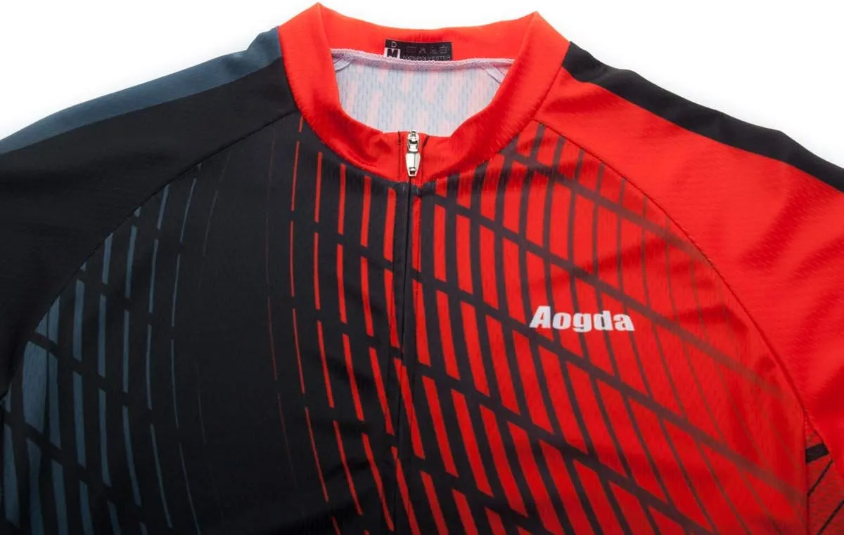Aogda Sleeveless Cycling Jerseys Men Bike Shirts Biking Vest Clothing Bicycle Tops
