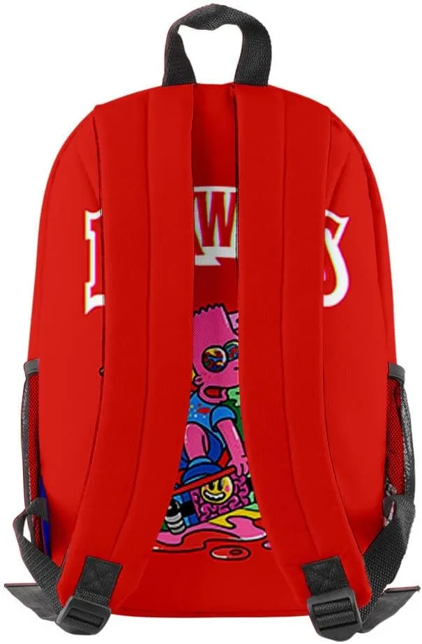 Backwoods Laptop School Backpack Travel Shoulder Book Backpack (B), 26*44*15cm