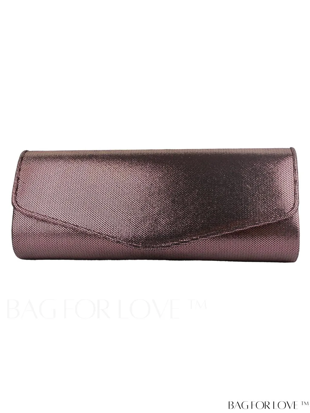 BagForLove - Chic Flap Clutch - Elegant Design with Metal Chain Strap