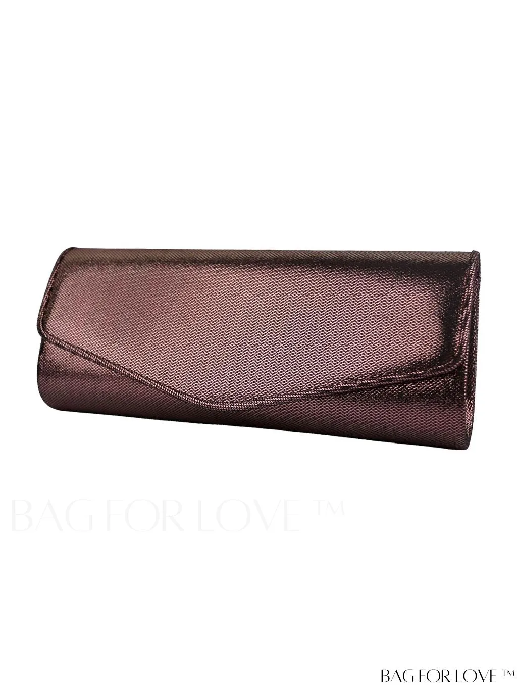 BagForLove - Chic Flap Clutch - Elegant Design with Metal Chain Strap