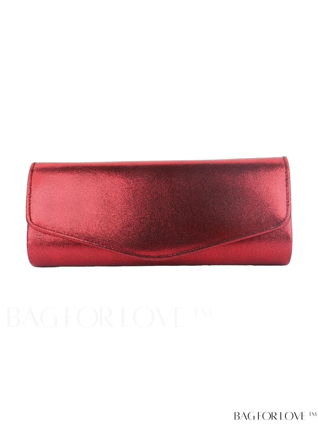 BagForLove - Chic Flap Clutch - Elegant Design with Metal Chain Strap