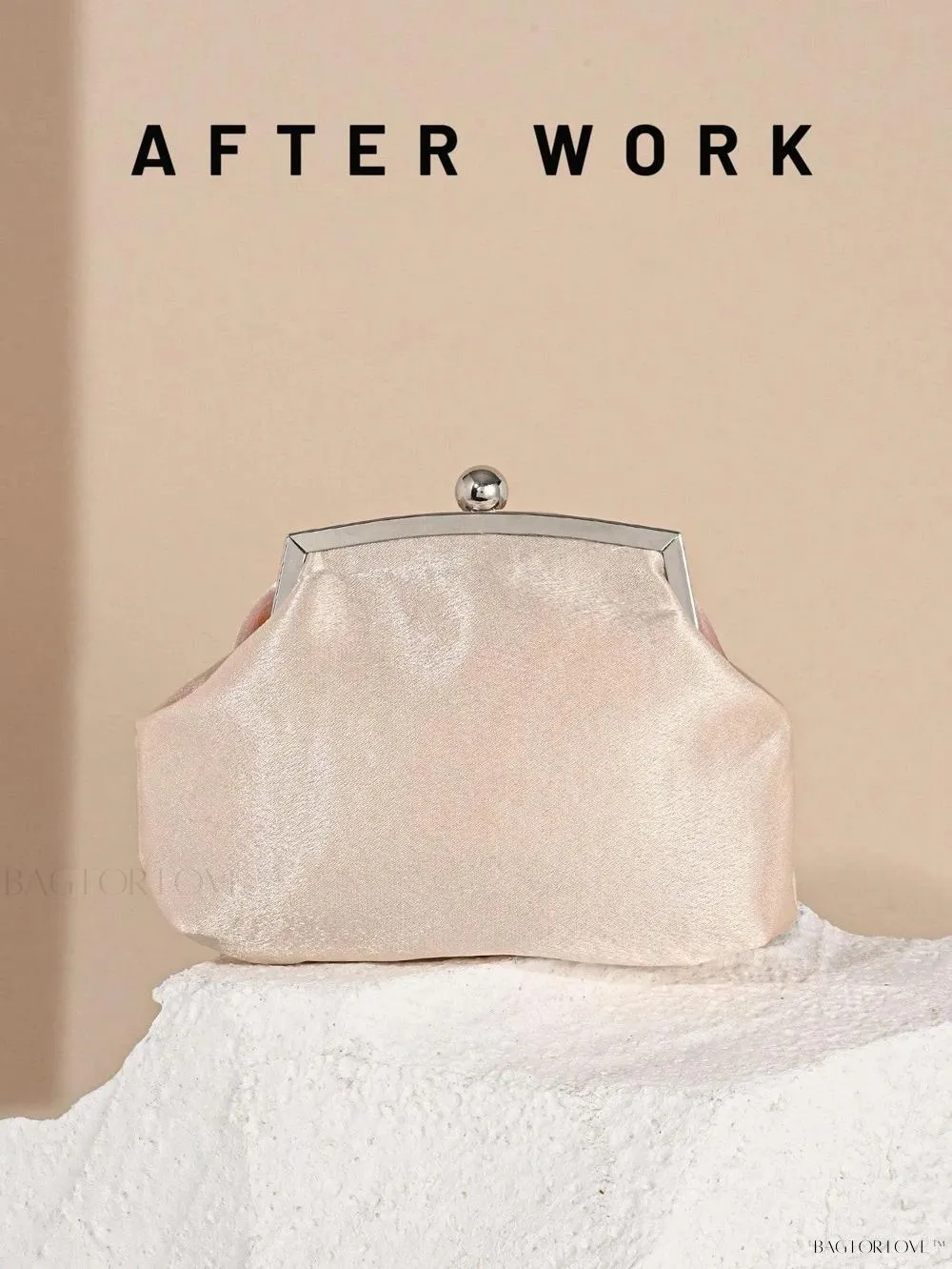 BagForLove - Elegant Bridal Handbag Features Delicate Flower Design