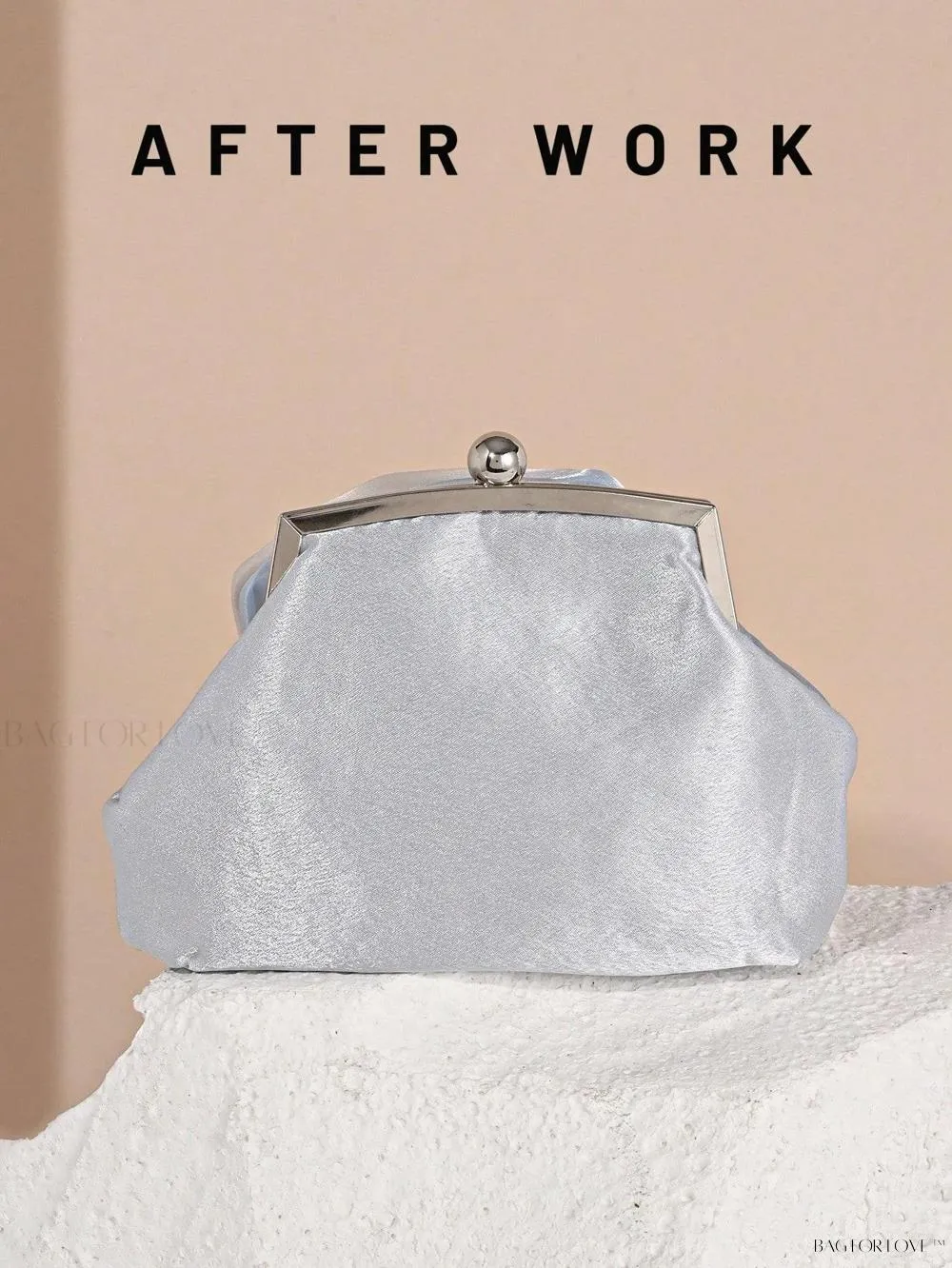 BagForLove - Elegant Bridal Handbag Features Delicate Flower Design