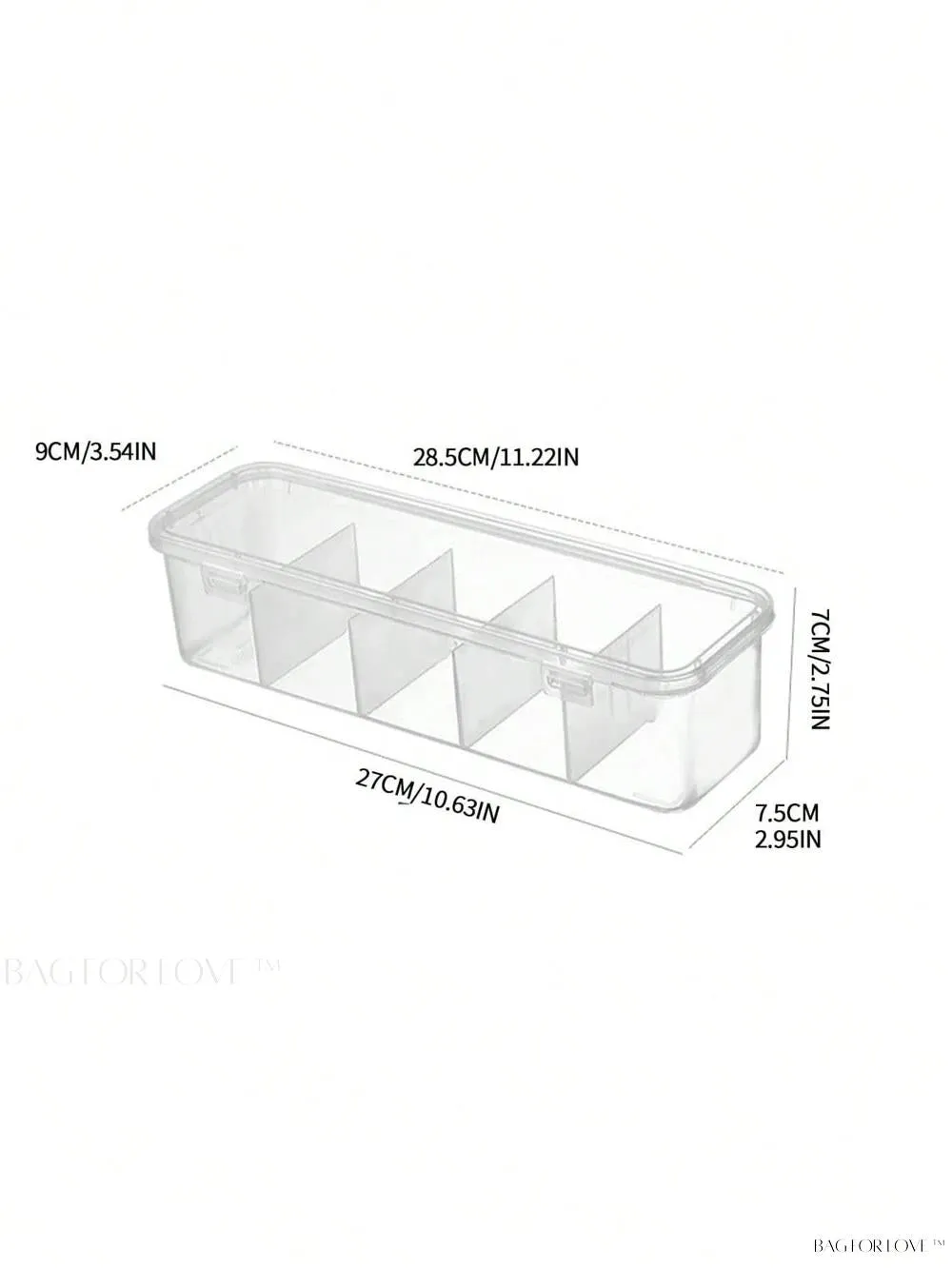 BagForLove - Multi-Compartment Case for Organizing Essentials