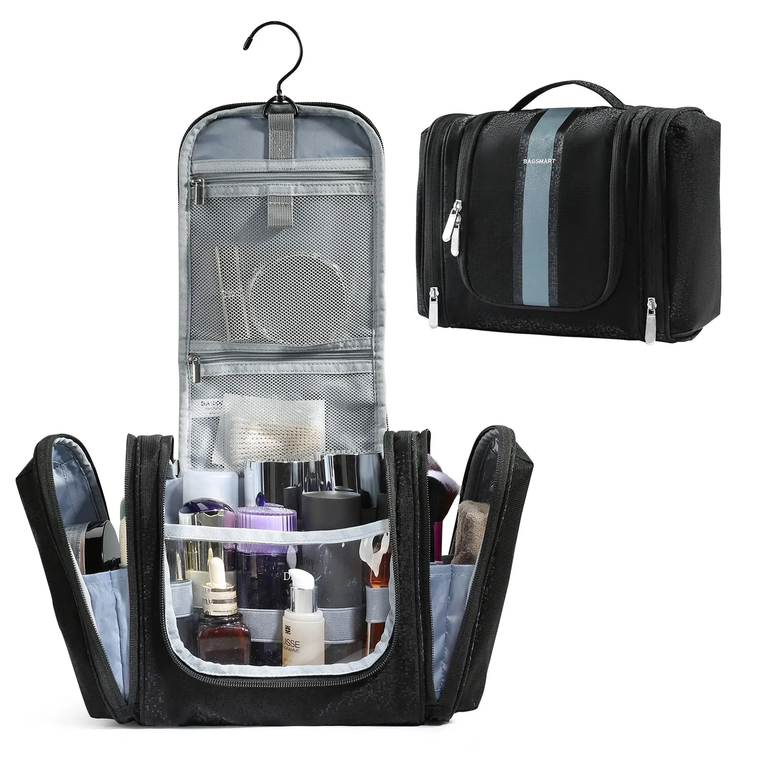 BAGSMART Hanging Makeup Bag