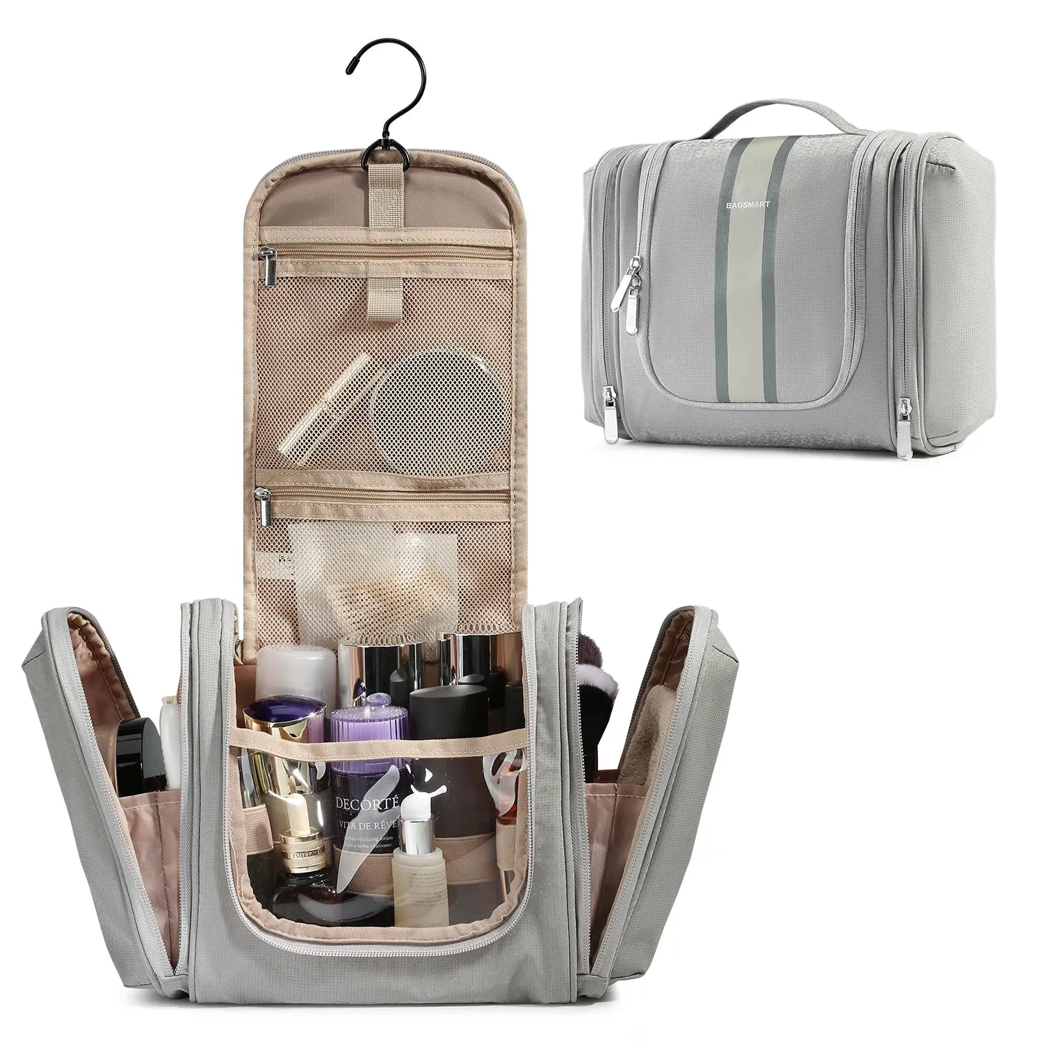 BAGSMART Hanging Makeup Bag