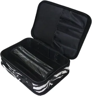 Barber Tool Organizer Bag Portable Scissor Holder for Hairdressers Durable Cloth Material Compact Design for Easy Transportation for Hairstyling Accessories Storage