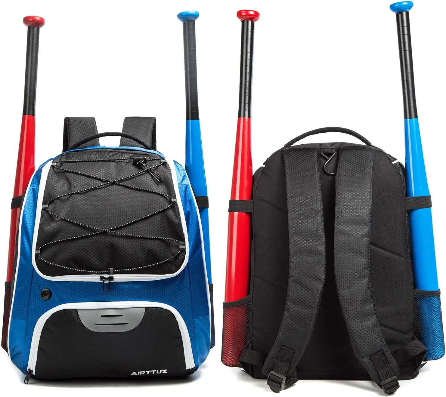 Baseball Bag - Baseball Backpack for Youth and Adults, Softball Bat Bag with Shoe Compartment and Fence Hook Hold Bat,Helmet,Glove and Shoes.