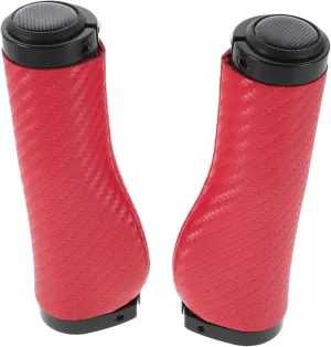 BESPORTBLE 1 Pair Bike Grips: 22.2 Mm Ergonomic Handlebar Grips - Non-Slip Bicycle Handle - Shock Absorbing Handlebar Cover Pu Leather Anti-Slip for Mountain Bikes and Cycling Adventures
