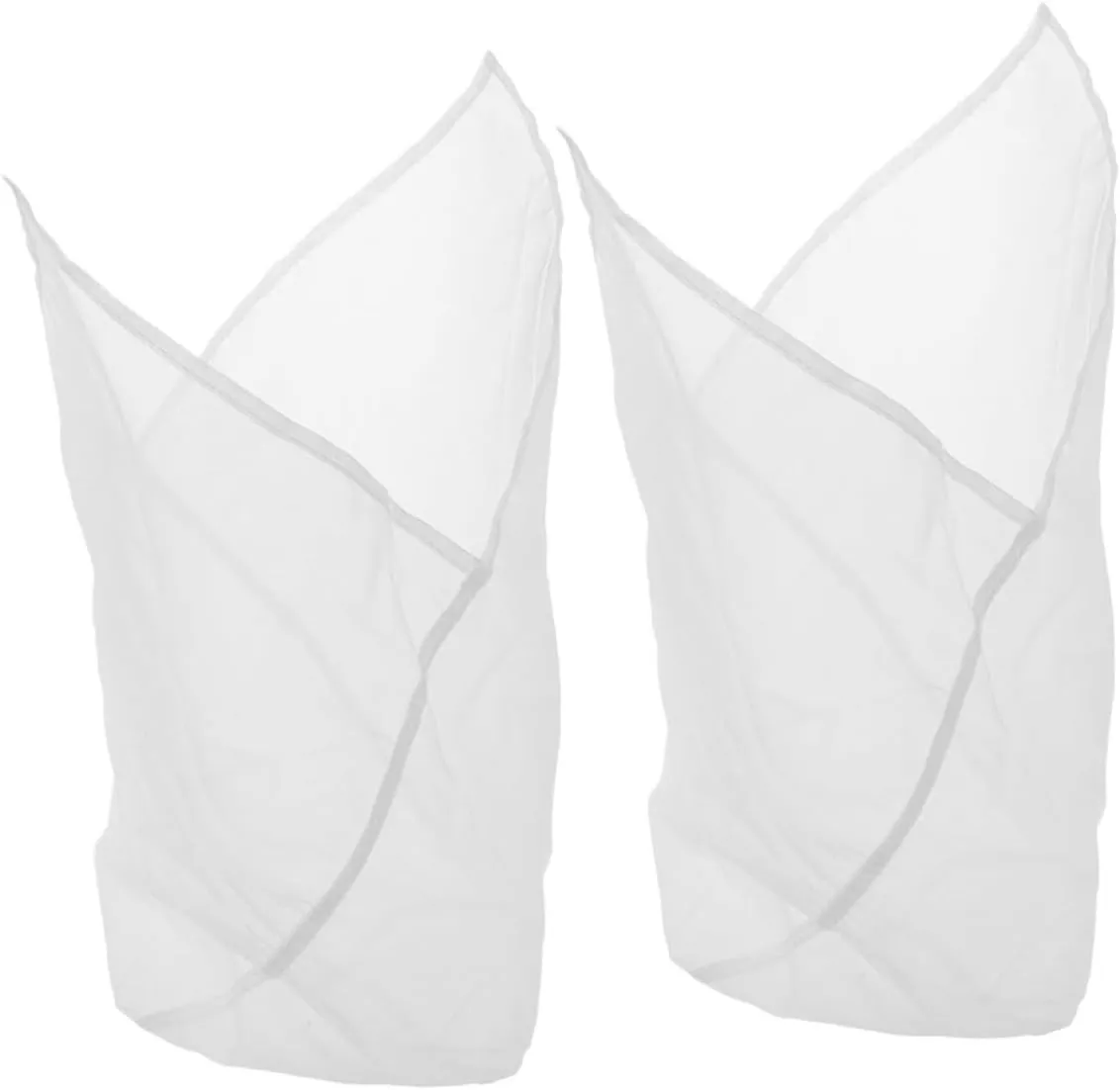 BESTYASH 2-pack Rice Steamer Liners Mesh Rice Bag Reusable Steaming Cloth for Home Travel Large Family Size Easy Clean Nylon