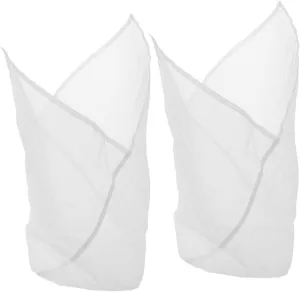 BESTYASH 2-pack Rice Steamer Liners Mesh Rice Bag Reusable Steaming Cloth for Home Travel Large Family Size Easy Clean Nylon