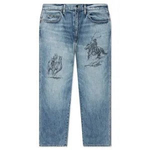 Better Days Straight Leg Jeans - Washed Denim