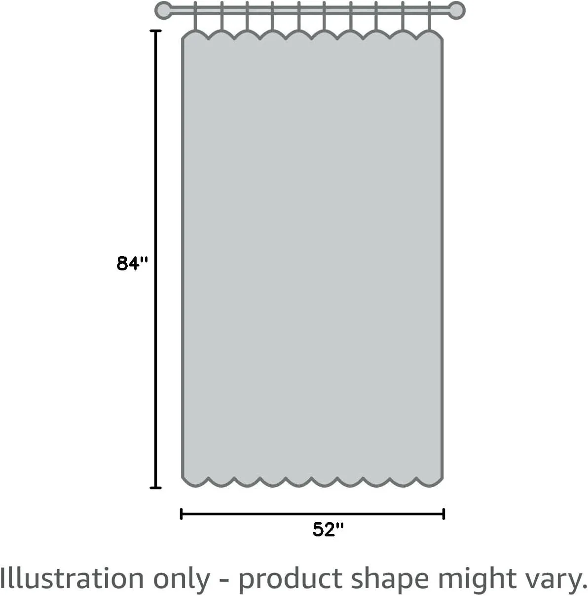 BGment Faux Linen Curtains for Living Room 84 Inch Length 2 Panels Set, Burlap Textured Thick Long Curtains Light Filtering Privacy Window Drapes with Grommet, 52 Inch Wide Each Panel, Light Grey