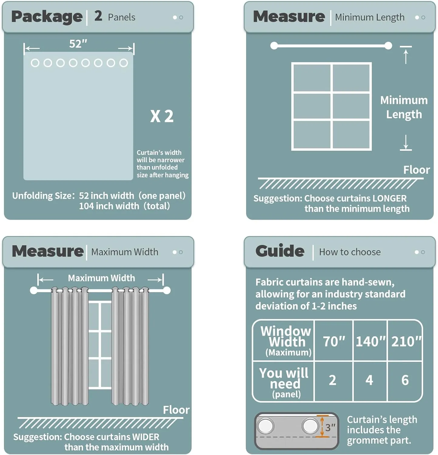 BGment Faux Linen Curtains for Living Room 84 Inch Length 2 Panels Set, Burlap Textured Thick Long Curtains Light Filtering Privacy Window Drapes with Grommet, 52 Inch Wide Each Panel, Light Grey
