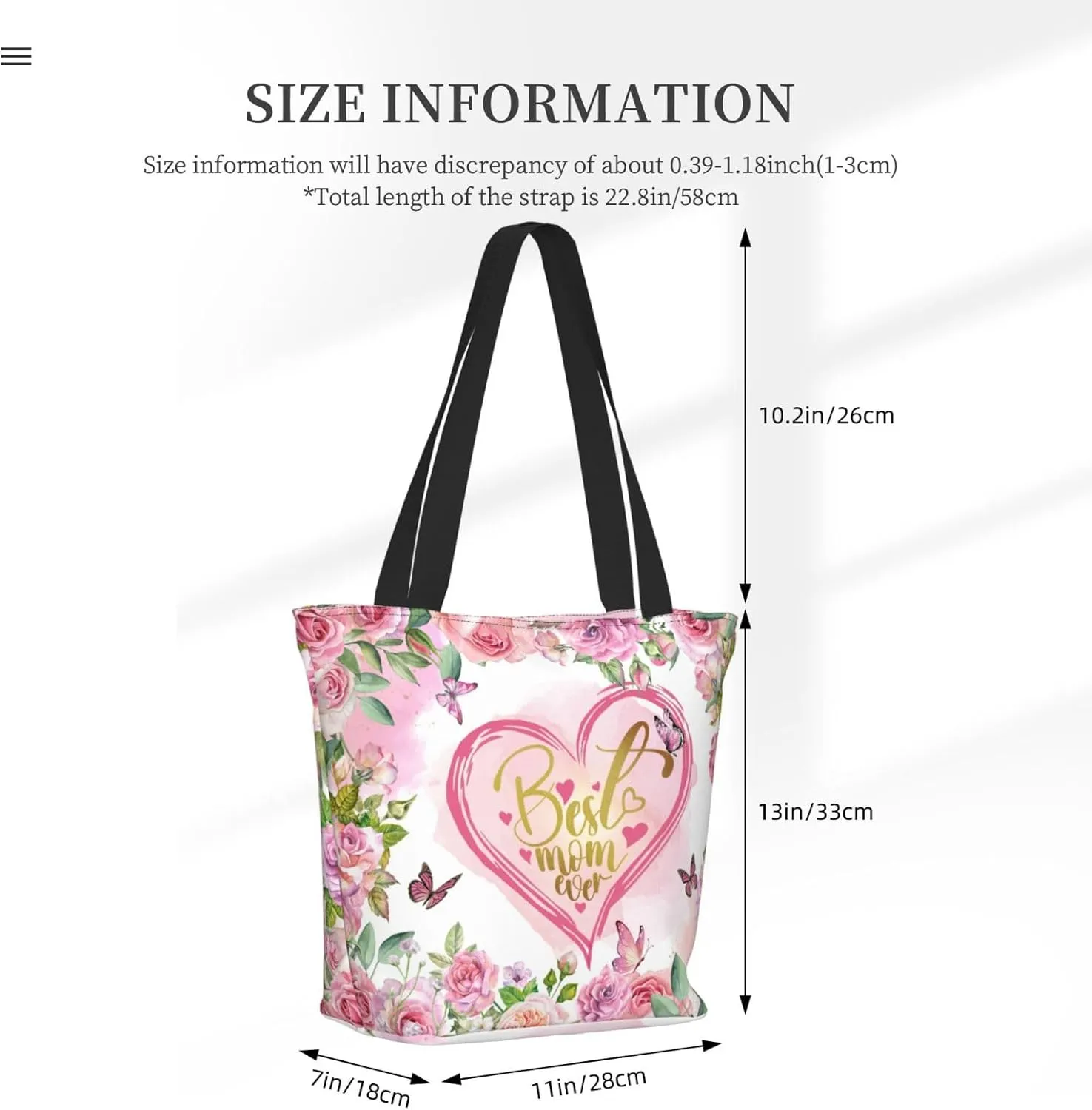 Bible Tote Bag for Women, Inspirational Scripture Christian Large Capacity Reusable Grocery Bags