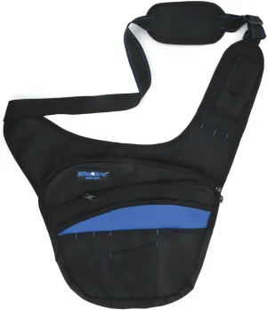 BluBird Work Gear BBTB06 Diagonal Strap Tool Bag with 14 Pockets, Reinforced Material, Adjustable Shoulder Strap, Mobile Phone Pocket, Ideal for Contractors, Carpenters, Plumbers, Electricians