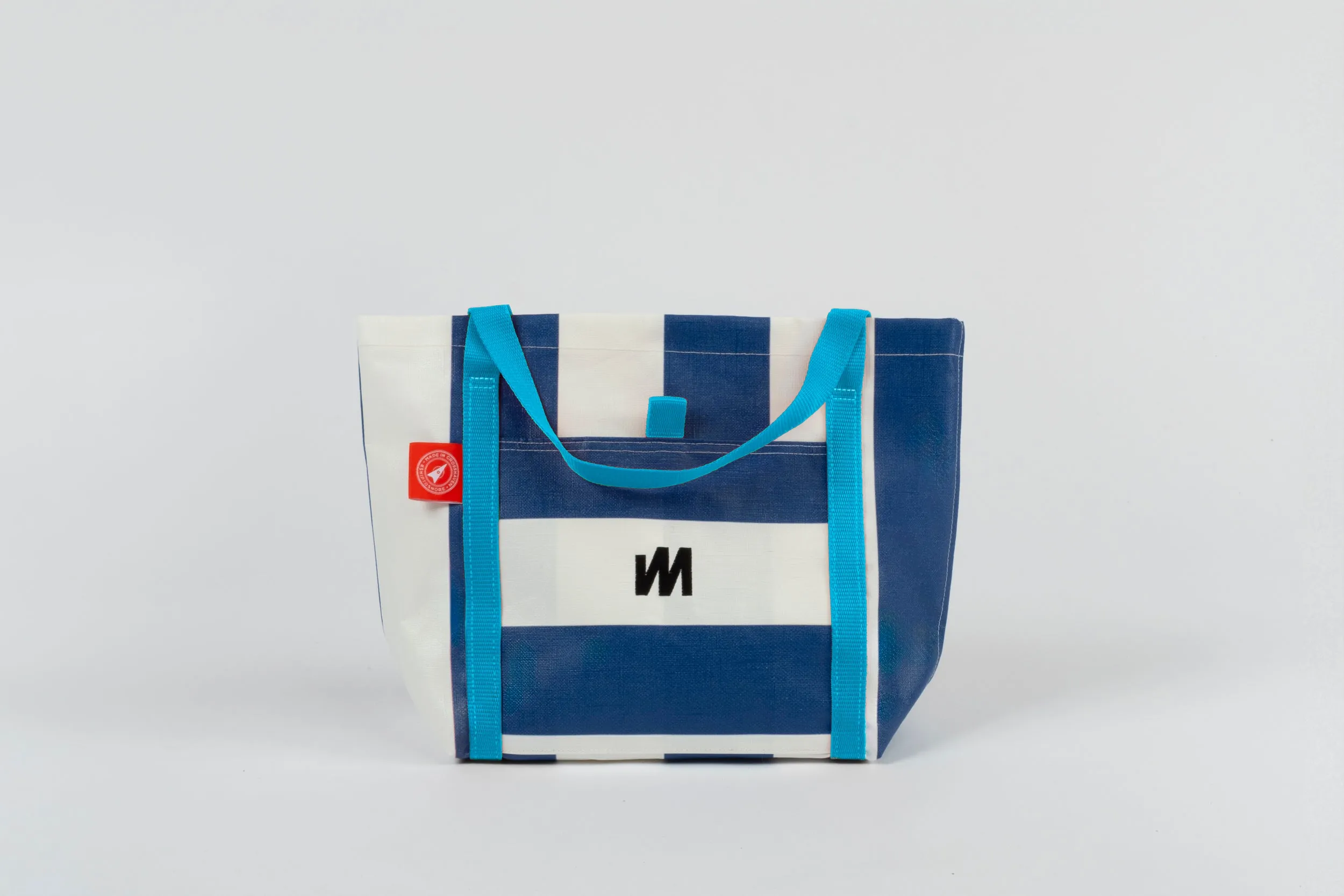 Blue Tote - Classic Stripe