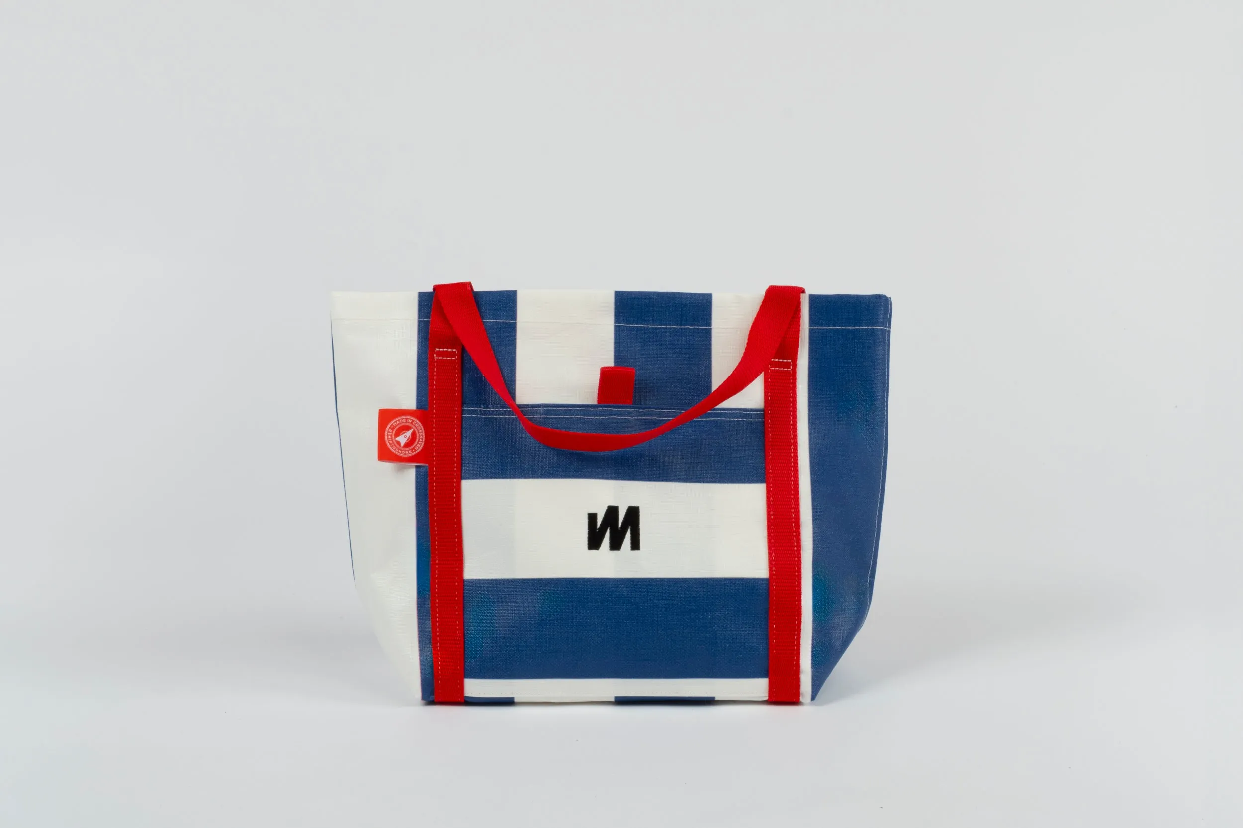 Blue Tote - Classic Stripe