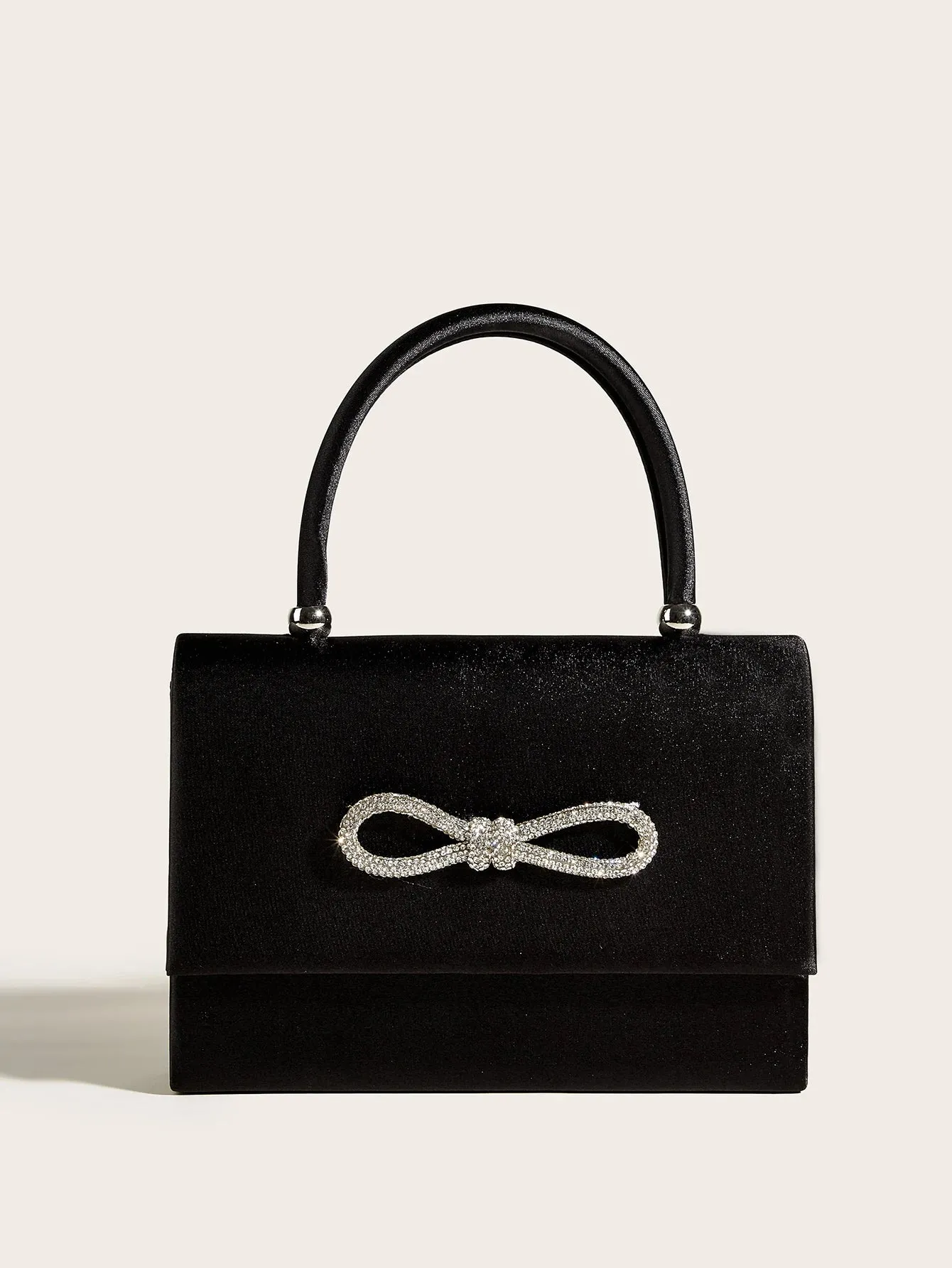 Bowknot Diamond Evening Clutch Crossbody