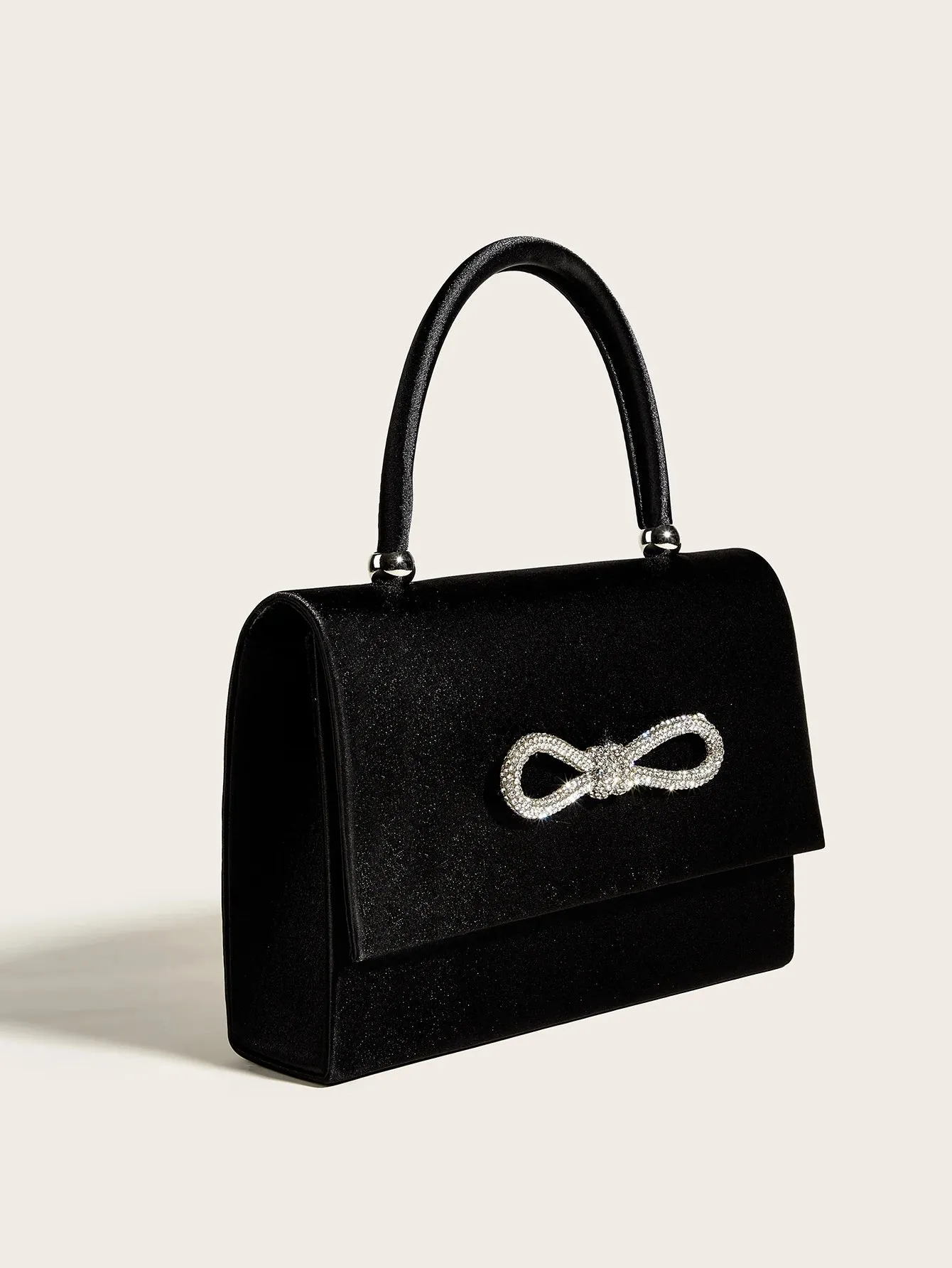 Bowknot Diamond Evening Clutch Crossbody