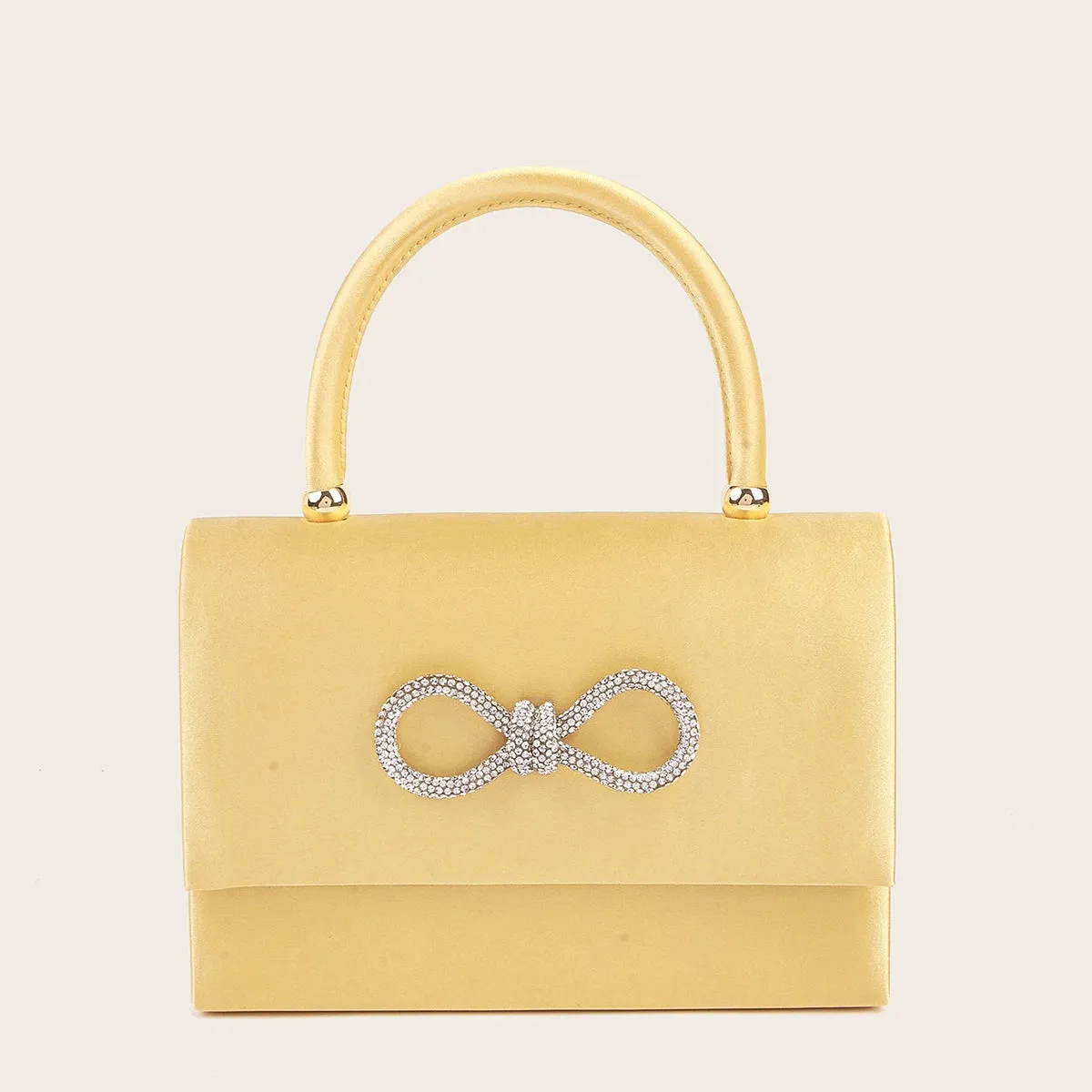 Bowknot Diamond Evening Clutch Crossbody