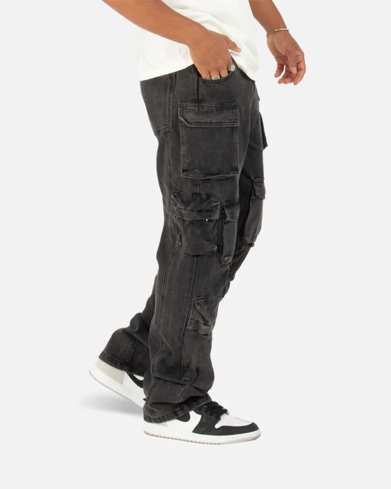 BROOKLYN DENIM CARGO BLACK