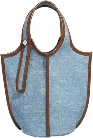 Bucket Bags Women 2025 Trendy Shoulder Crossbody Bag Satchel Vintage Elegant Tote Handbag Cluth Purse with Small Bag