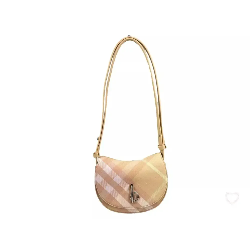 Burberry Crossbody Bag in Elegant Pink Check Design