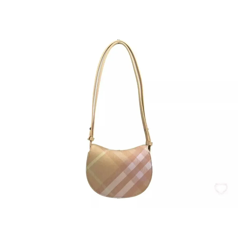 Burberry Crossbody Bag in Elegant Pink Check Design