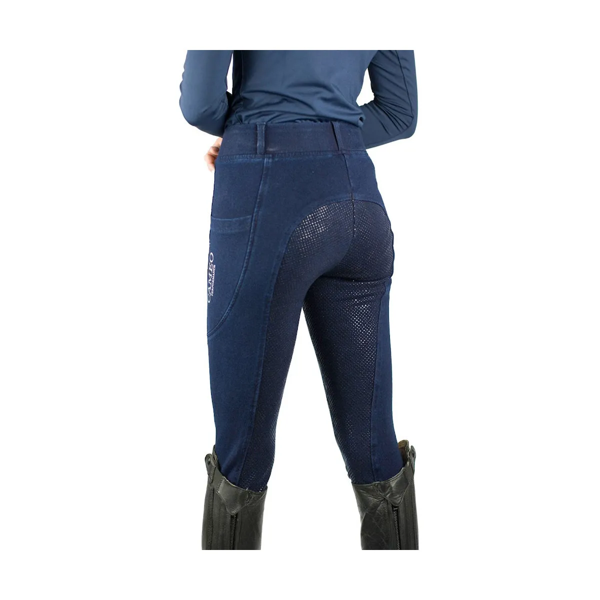 Cameo Equine Water Repellent Denim Tights